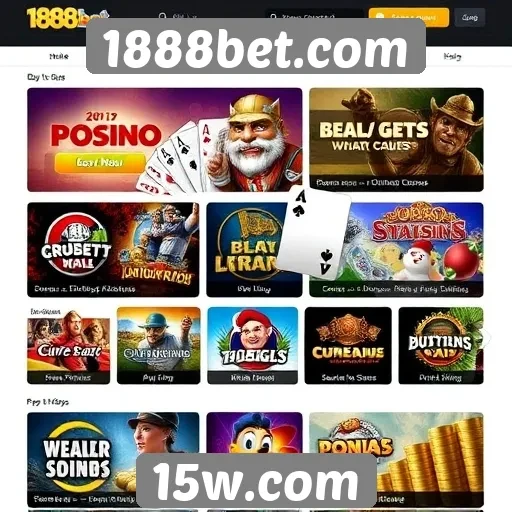 1888bet.com oferece variados jogos de cassino online